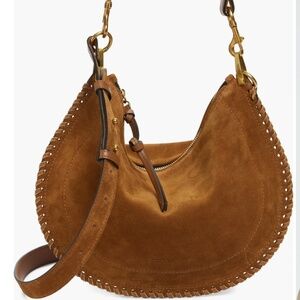 New Isabel Murant Suede shoulder bag in brown NWOT women's